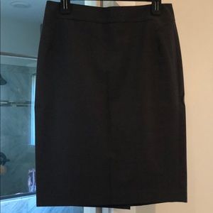 Ann Taylor summer weight wool suiting skirt